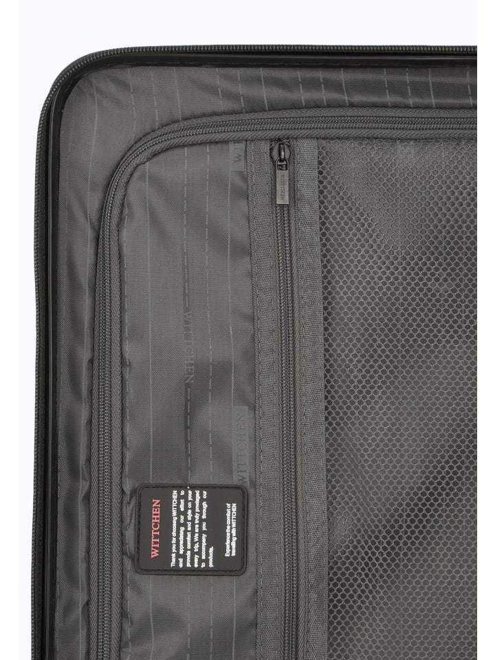 Wittchen 4tlg. Koffer Set Globe line Collection in Black günstig kaufen onesize