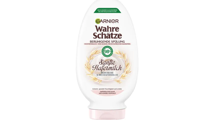 Garnier Wahre Schätze Spülung sanfte Hafermilch 250 ml