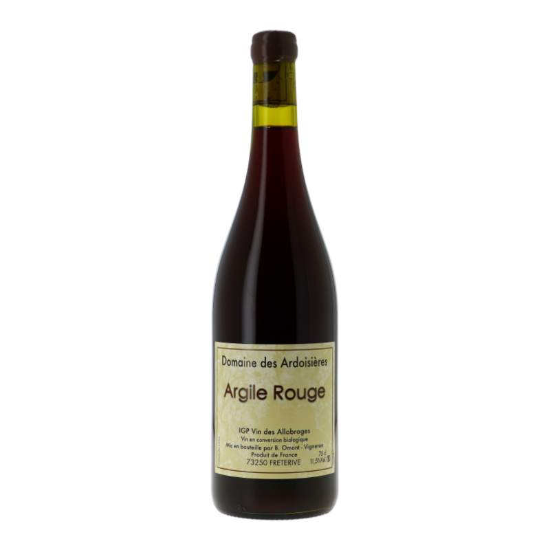 Argile Rouge 2019 - Vin de Pays d'Allobrogie  - Savoie - Domaine des Ardoisières (75CL.)