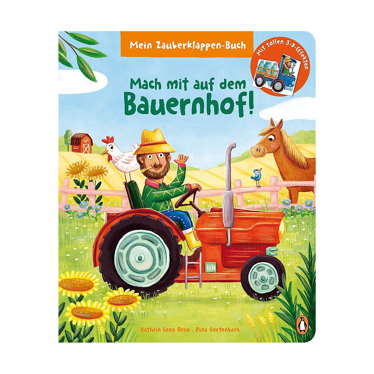 Mein Zauberklappen-Buch - Mach mit auf dem Bauernhof!