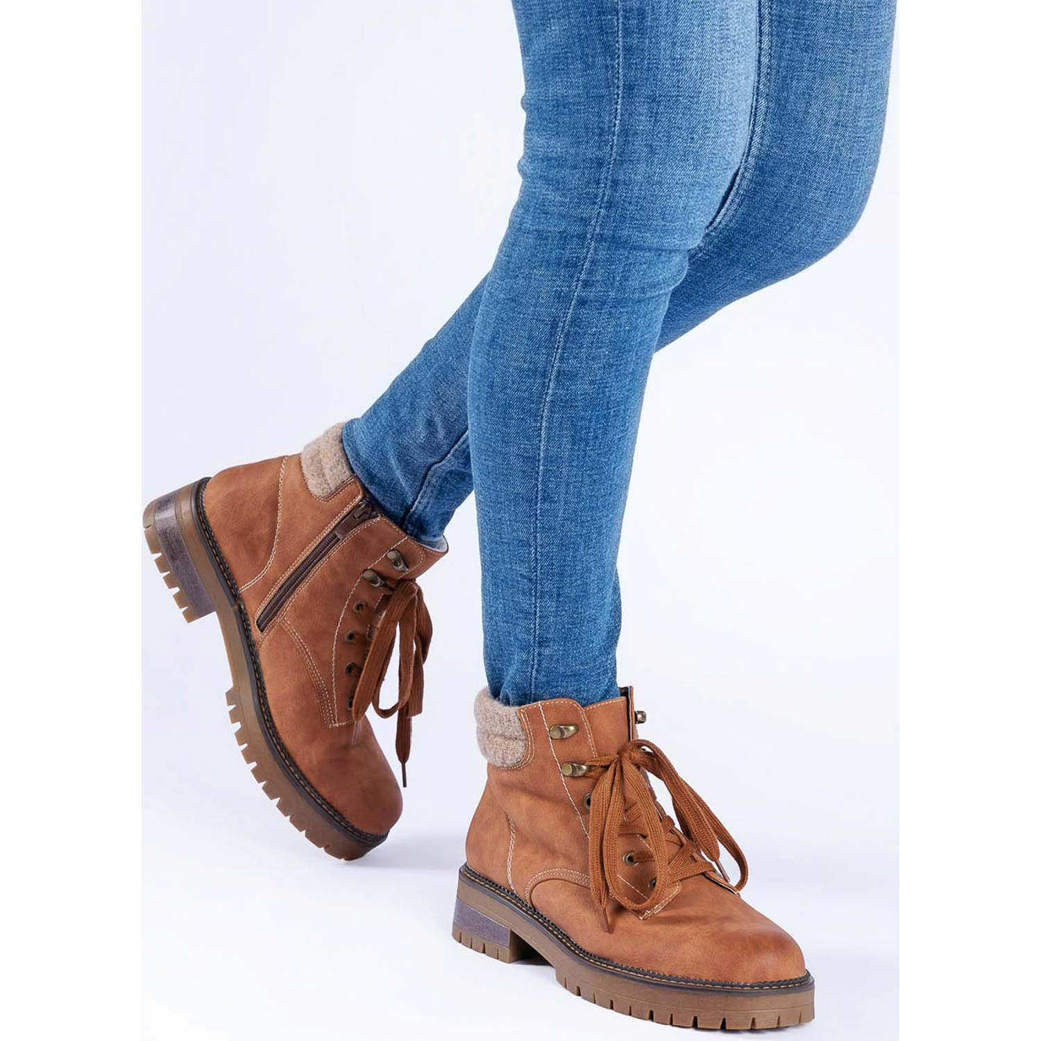 Palado Lipsi short, Ankle Boots, Damen, Braun