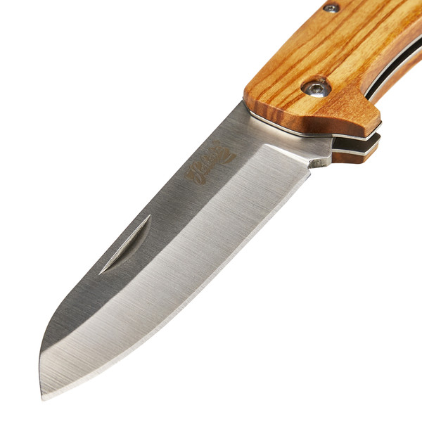 TASCHENMESSER OLIVENHOLZ - Klappmesser