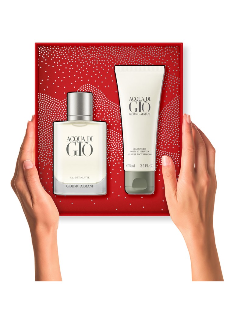 Woda toaletowa Giorgio Armani Acqua di Giò – Zestaw cuidado de edition limitada