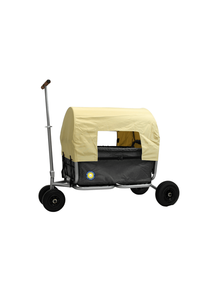 Beachtrekker Beachtrekker LiFe faltbarer Bollerwagen (Schwarz)   Bremse   Sonnenverdeck günstig kaufen onesize