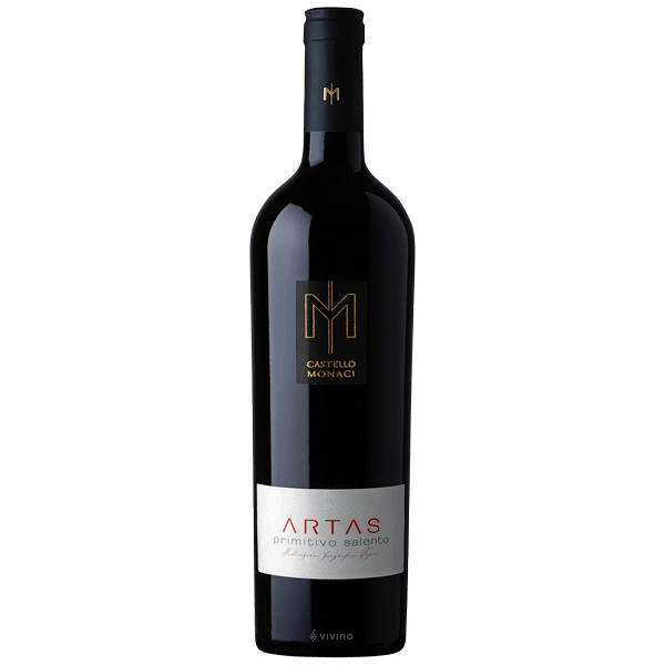 Castello MonaciPrimitivo Salento Artas 2020