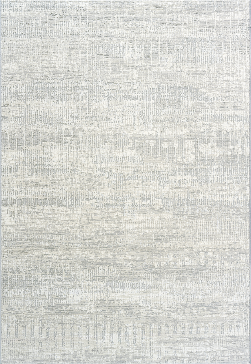 Webteppich Samaria Hellgrau-Weiß-Creme 120 x 170 cm
