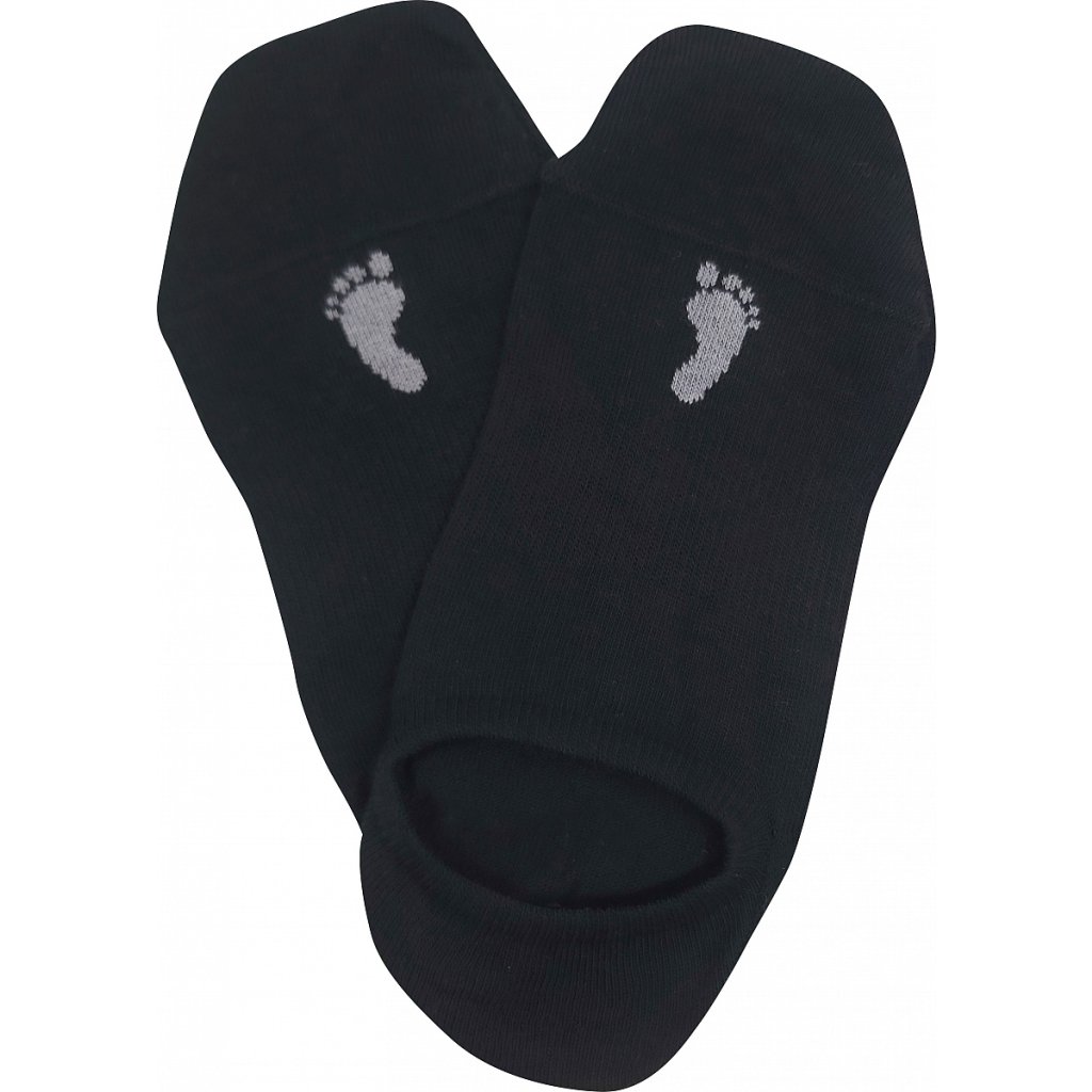 Voxx Barefoot Füßlinge Barfußsocken schwarz, 3 Paare