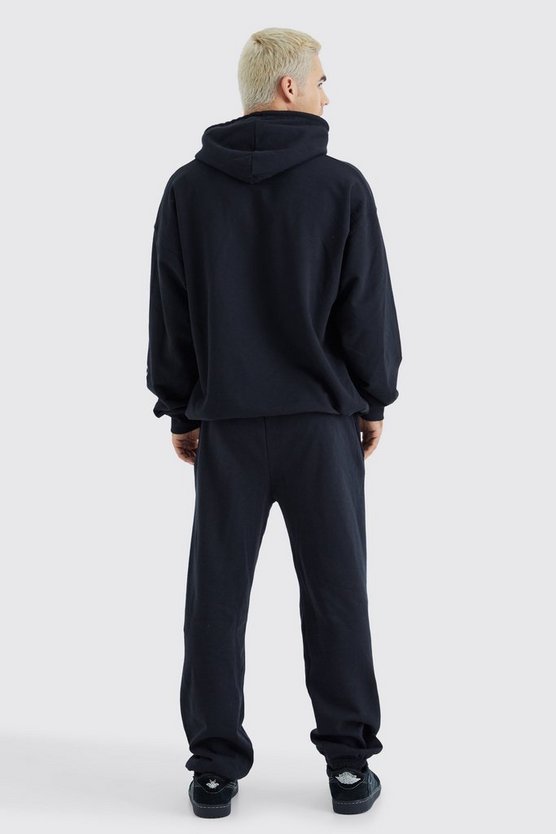 Oversize Jogginghose mit Blossom Dragon Print