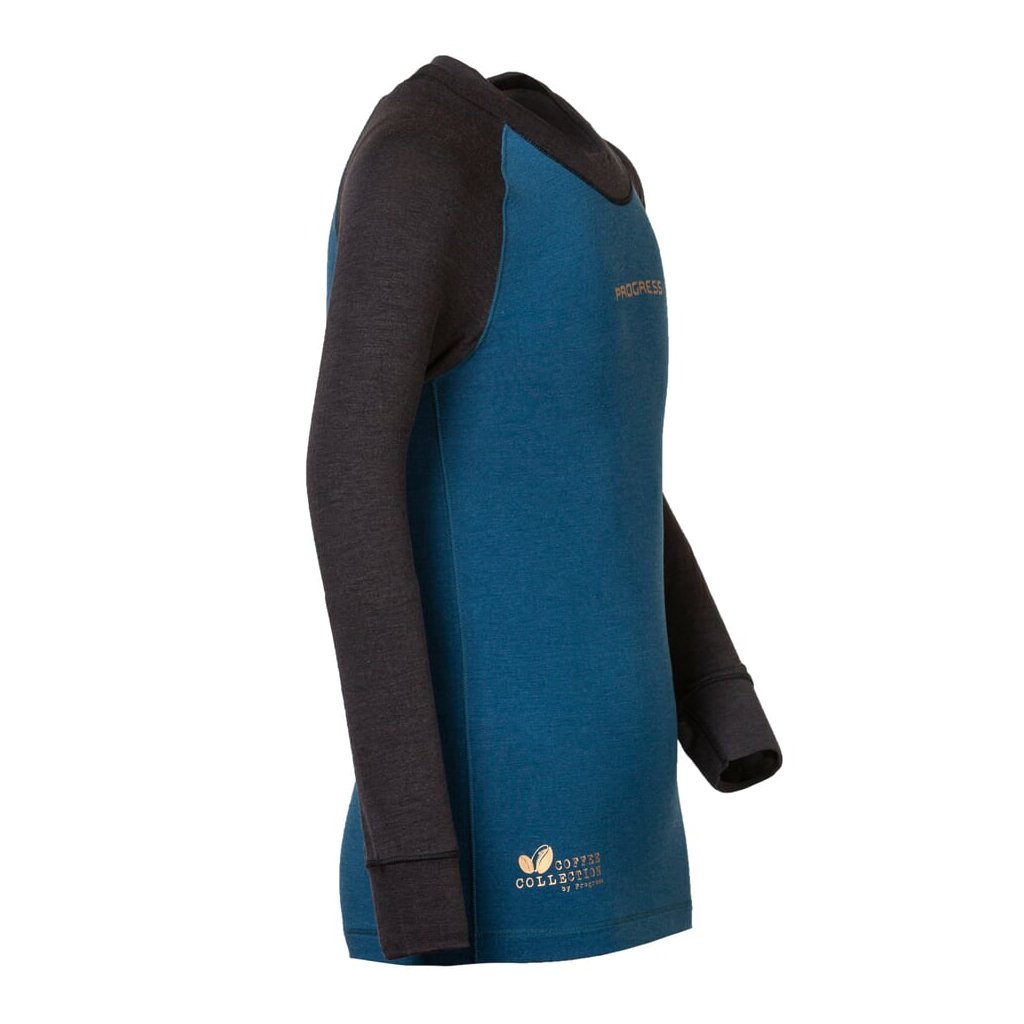 Progress CC NDRD Kinder Langarm-Thermoshirt blau