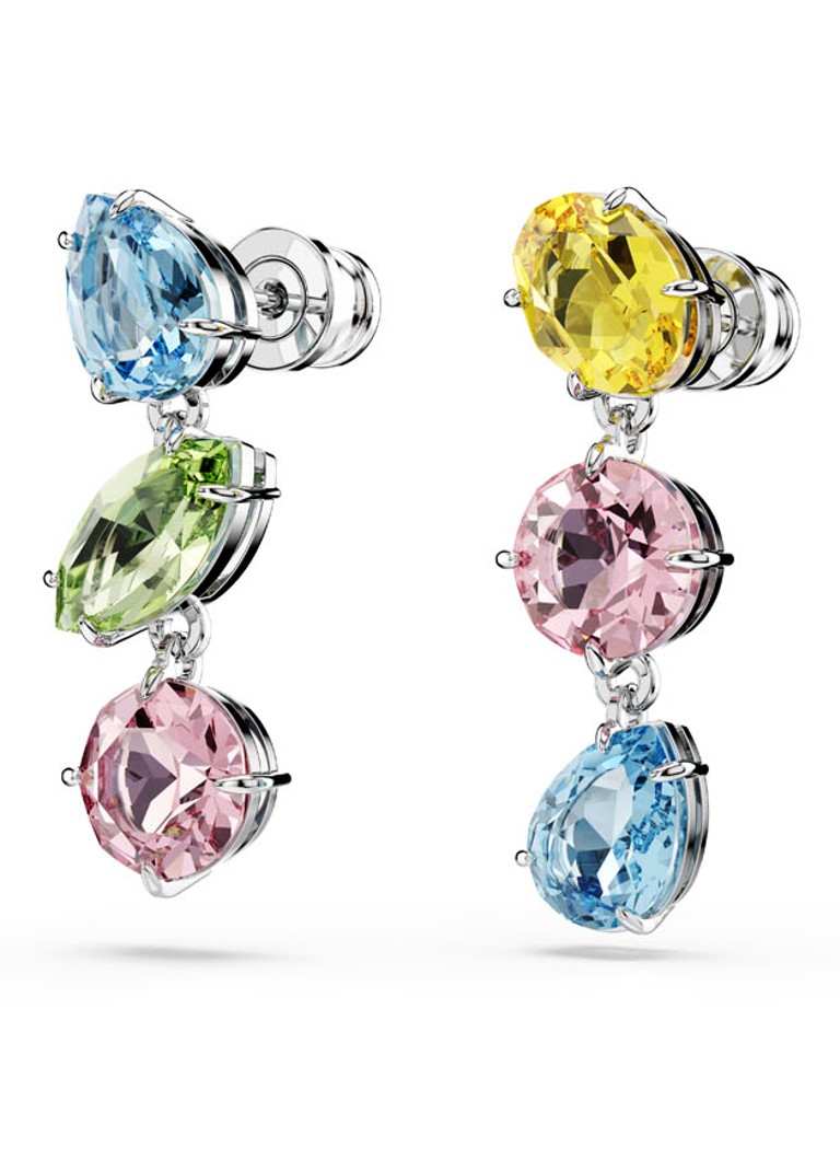 Swarovski Gema stud earrings with crystal