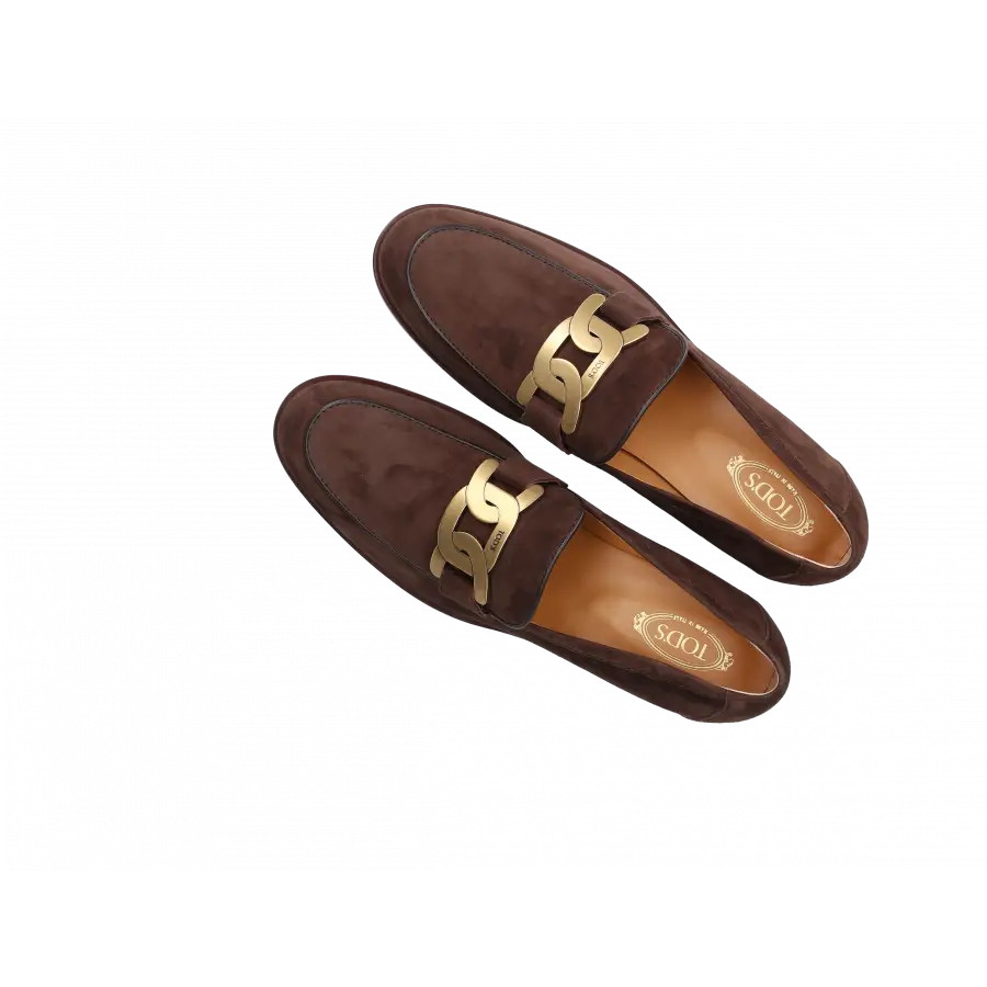 Tod's - Loafer W28K0 Veloursleder - braun