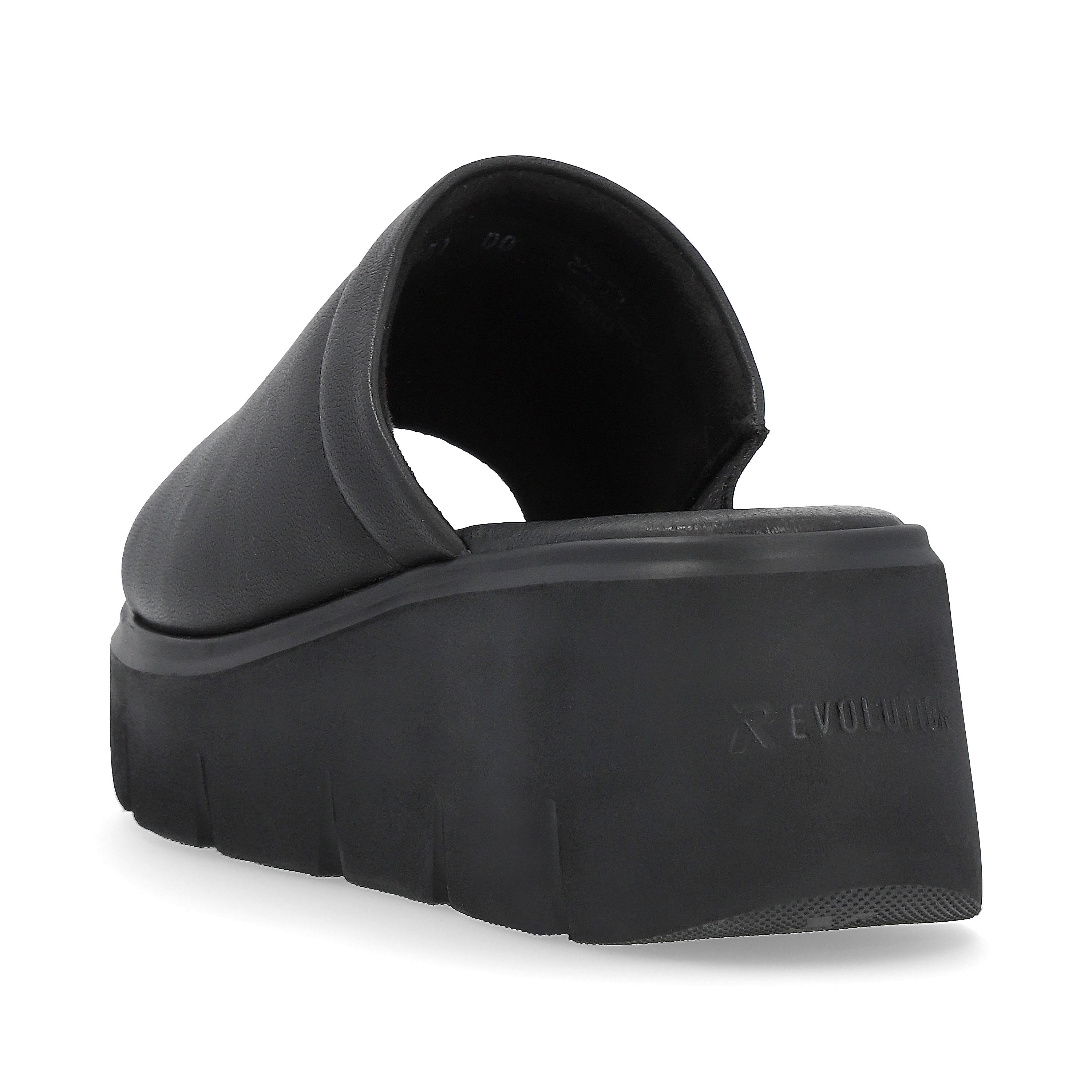 Rieker Damen Pantoletten deep black