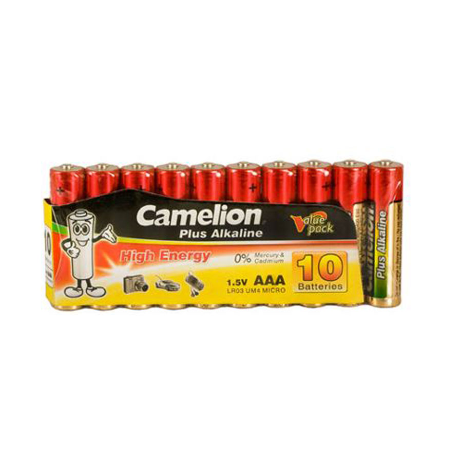 Camelion Plus Alkaline Micro Batterien AAA LR03 UM4, 1,5 V, 10 Stück - ATU