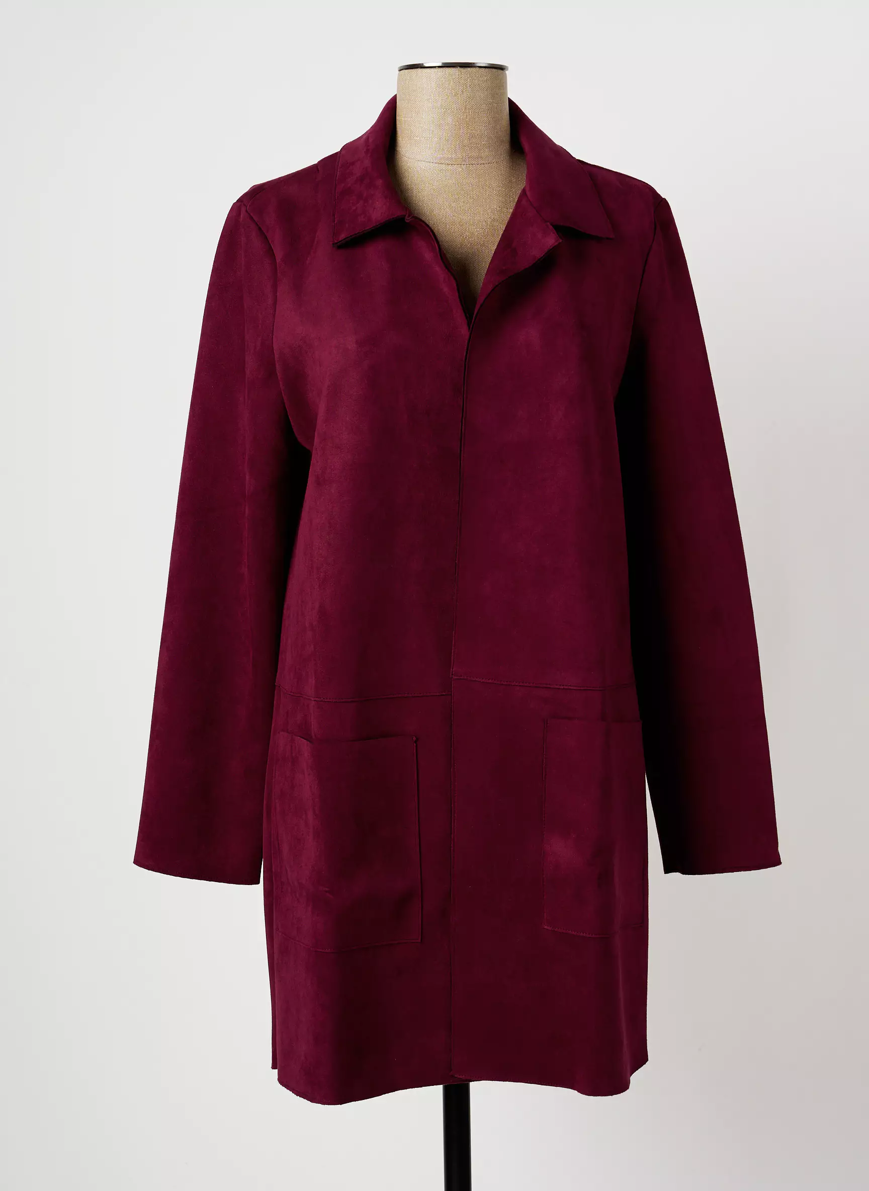 Multiples Vestecasual Femme couleur rouge