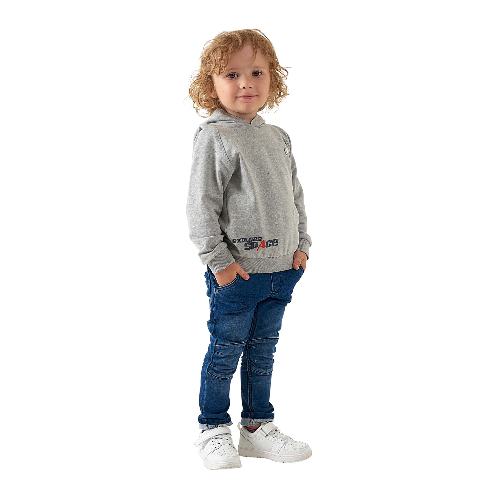Coole Kinderjeans mit Knieeinsätzen