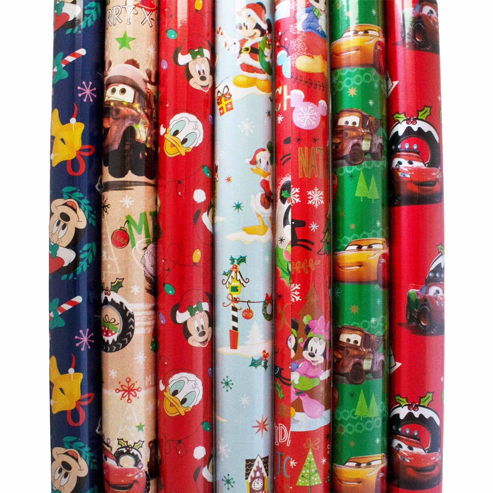 Annastore Geschenkpapier 5 Rollen Geschenkpapier Kinder Motive  Weihnachtspapier