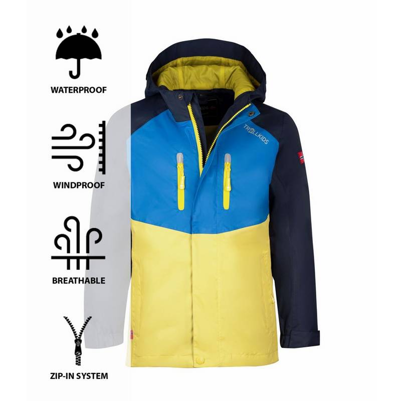 Trollkids Nusfjord Regenjacke Kinder