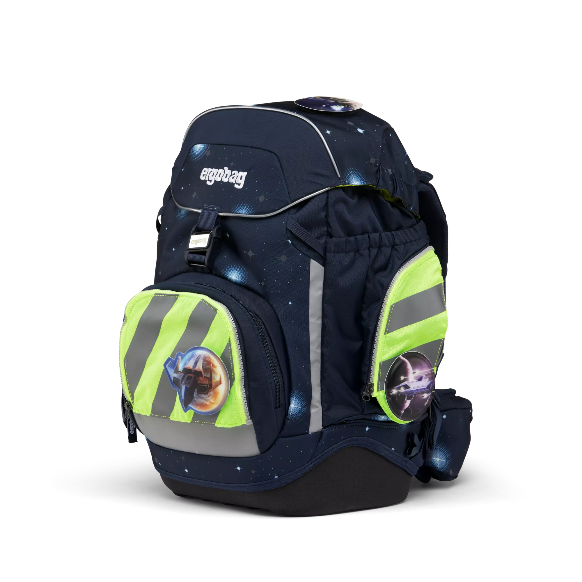 ergobag Zip-Set mit Reflektorstreifen Grün
