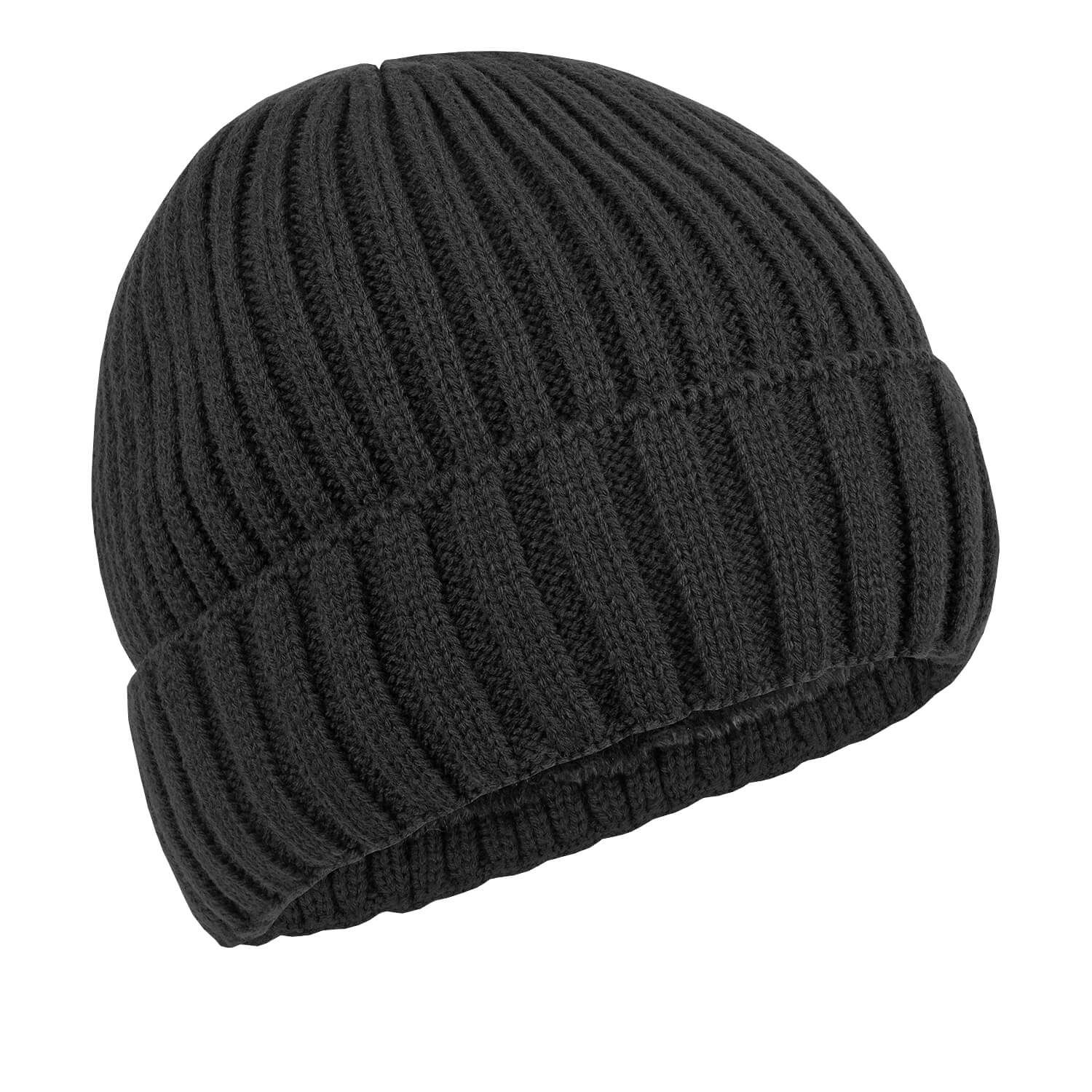 Strickmütze Heavy Knit gefüttert