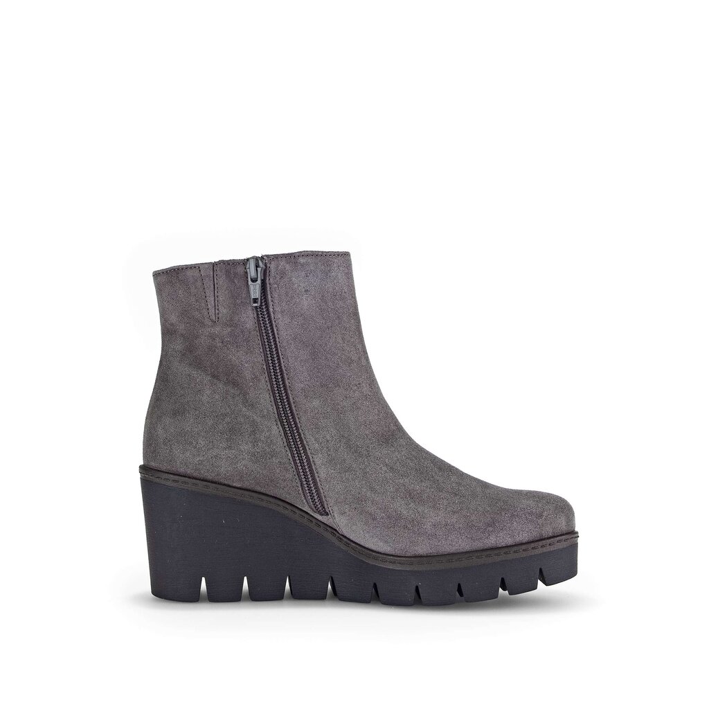 Gabor fashion Plateau Stiefelette grau