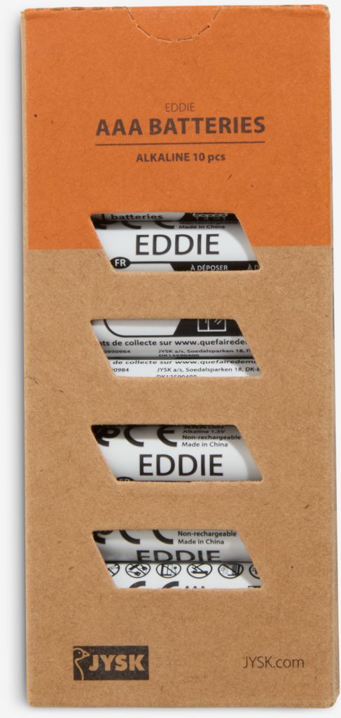 Baterie EDDIE AAA 10 szt./opakowanie