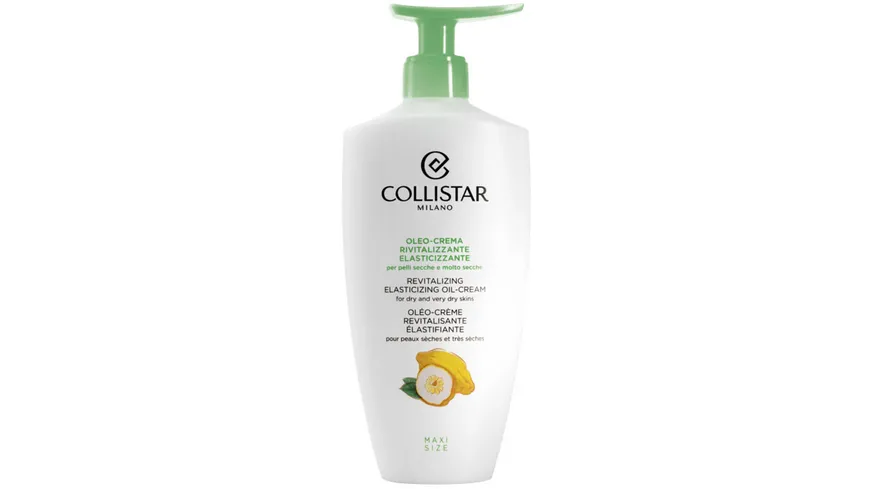 COLLISTAR  Revitalizing Elasticizing Oil-Cream 400 ml