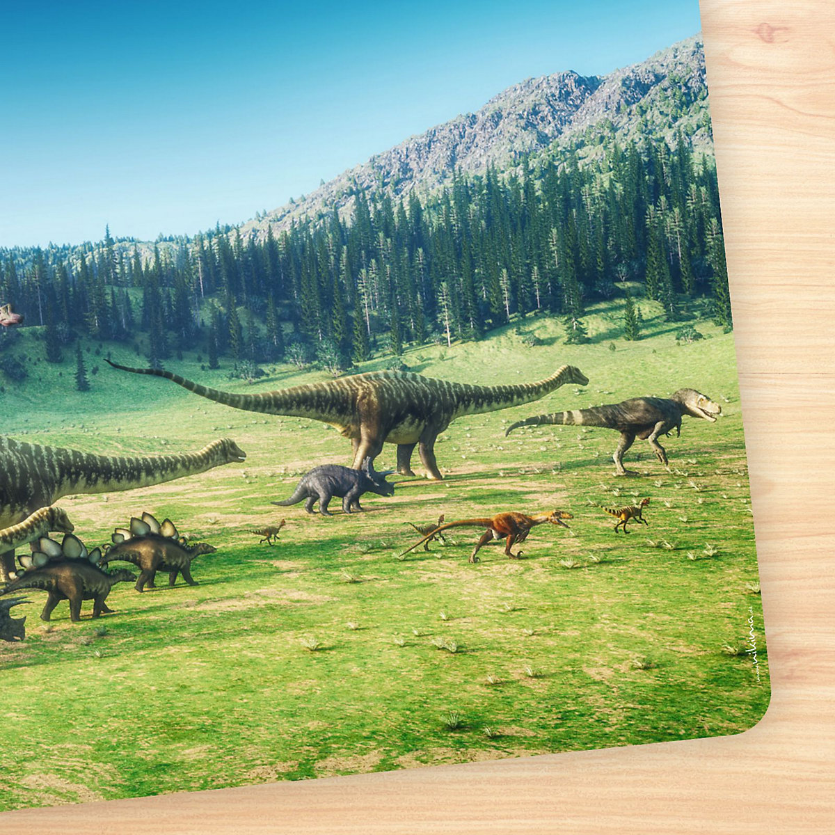 Schreibtischunterlagen XXL Vinyl Dino Schreibtischunterlagen