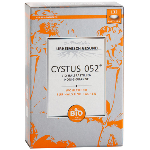 DR. PANDALIS Cystus 052 Bio Halspastillen Honig-Orange  132 St  Pastillen