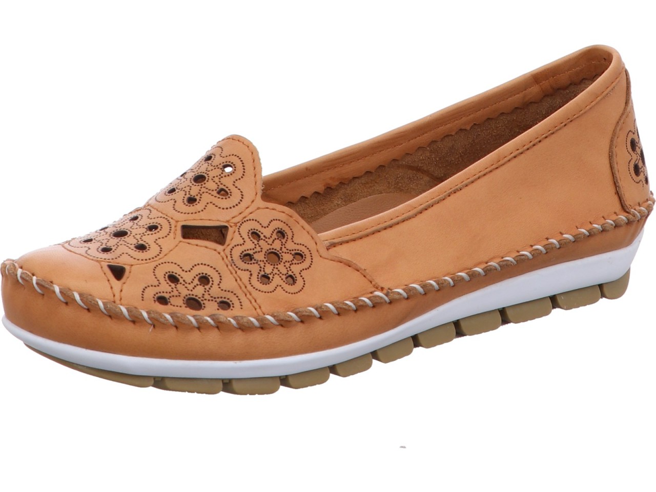 GEMINI Sportliche Slipper braun