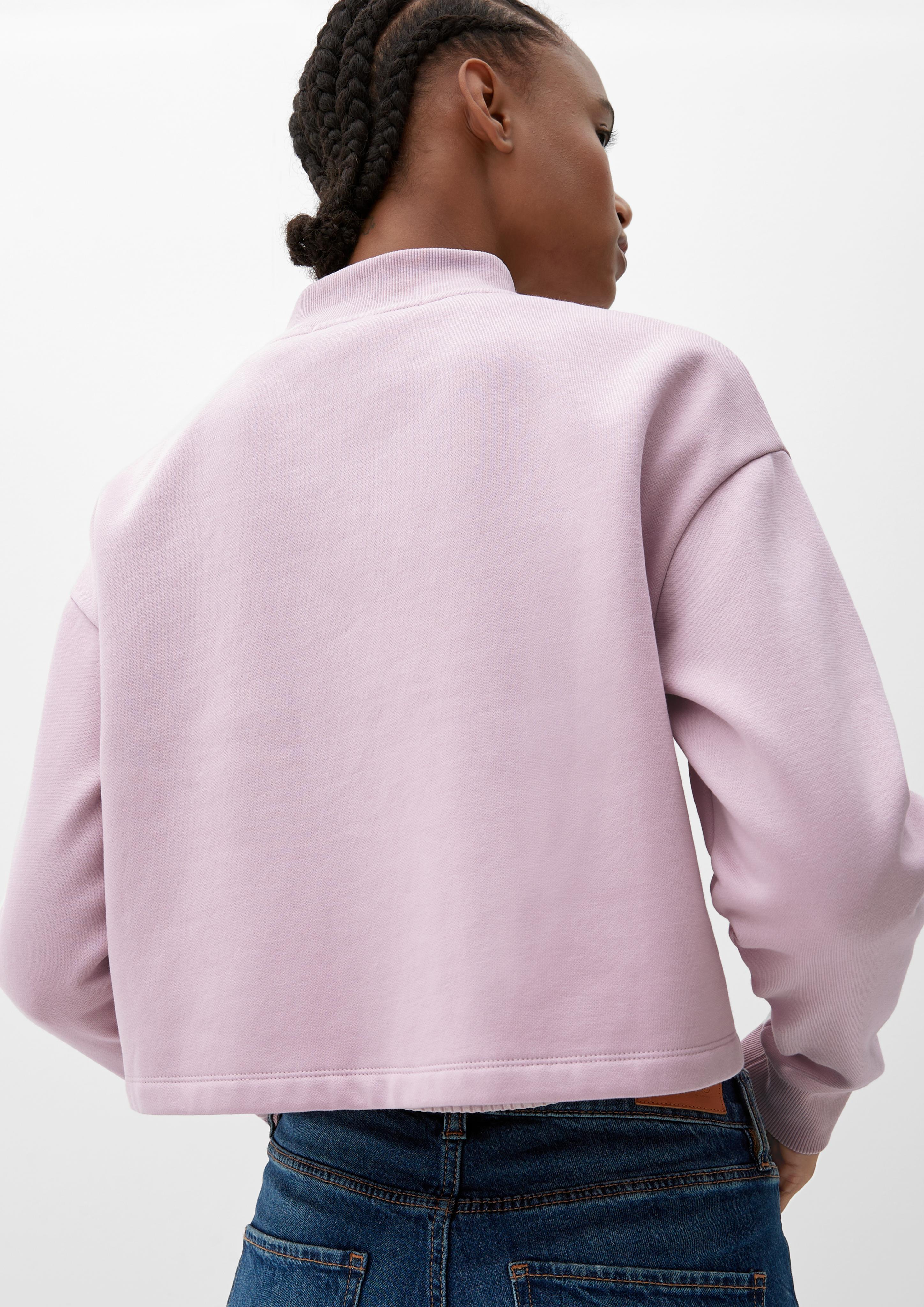 Sweatjacke im Boxy Fit  2127759-4132