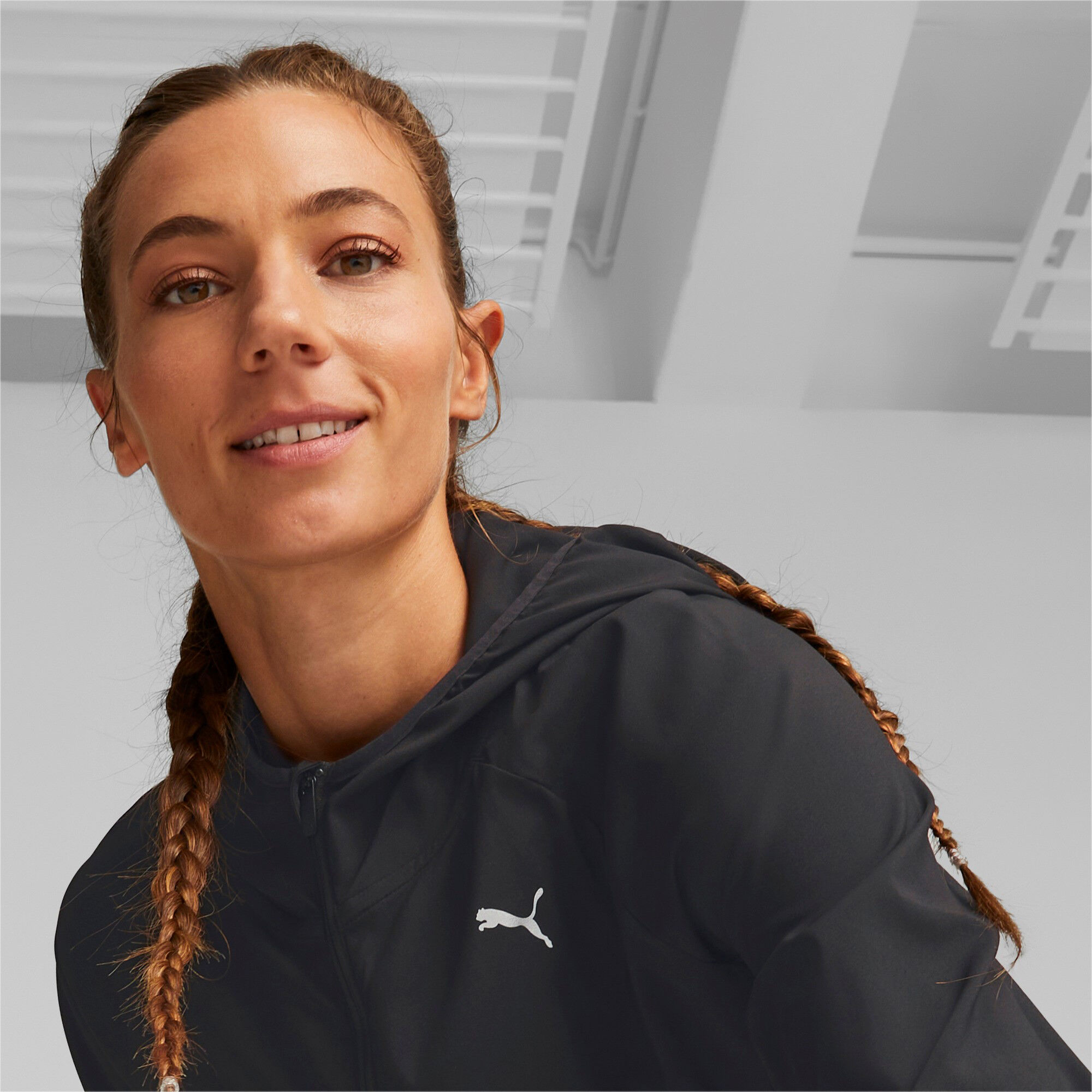 Run Lightweight Laufjacke Damen - Schwarz
