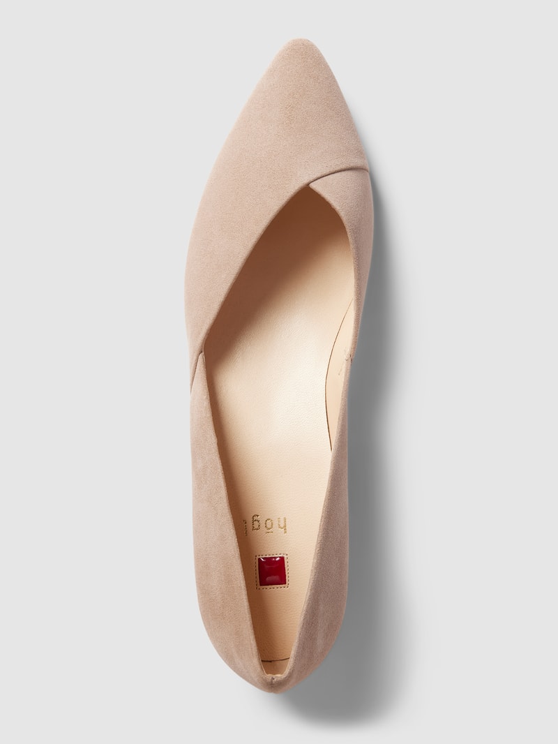 Ballerinas in unifarbenem Design Modell 'Boulevard' in taupe