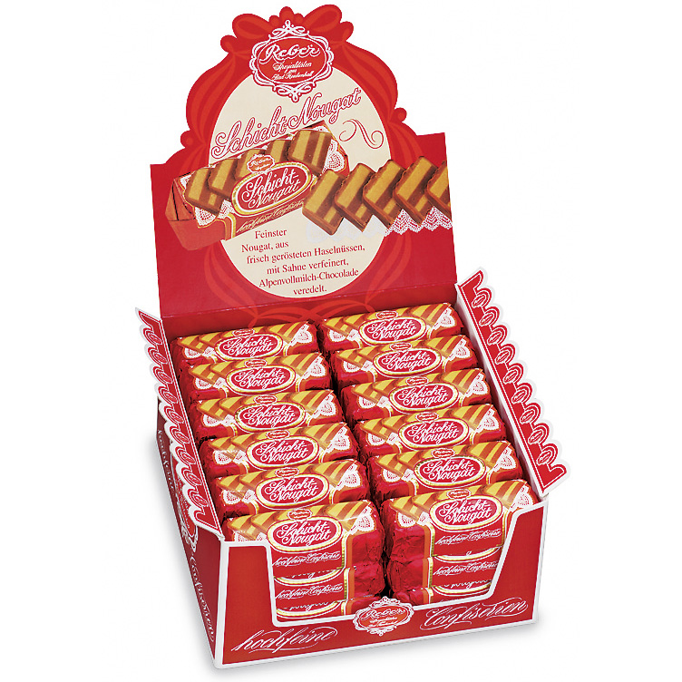 Reber Schicht-Nougat 48g
