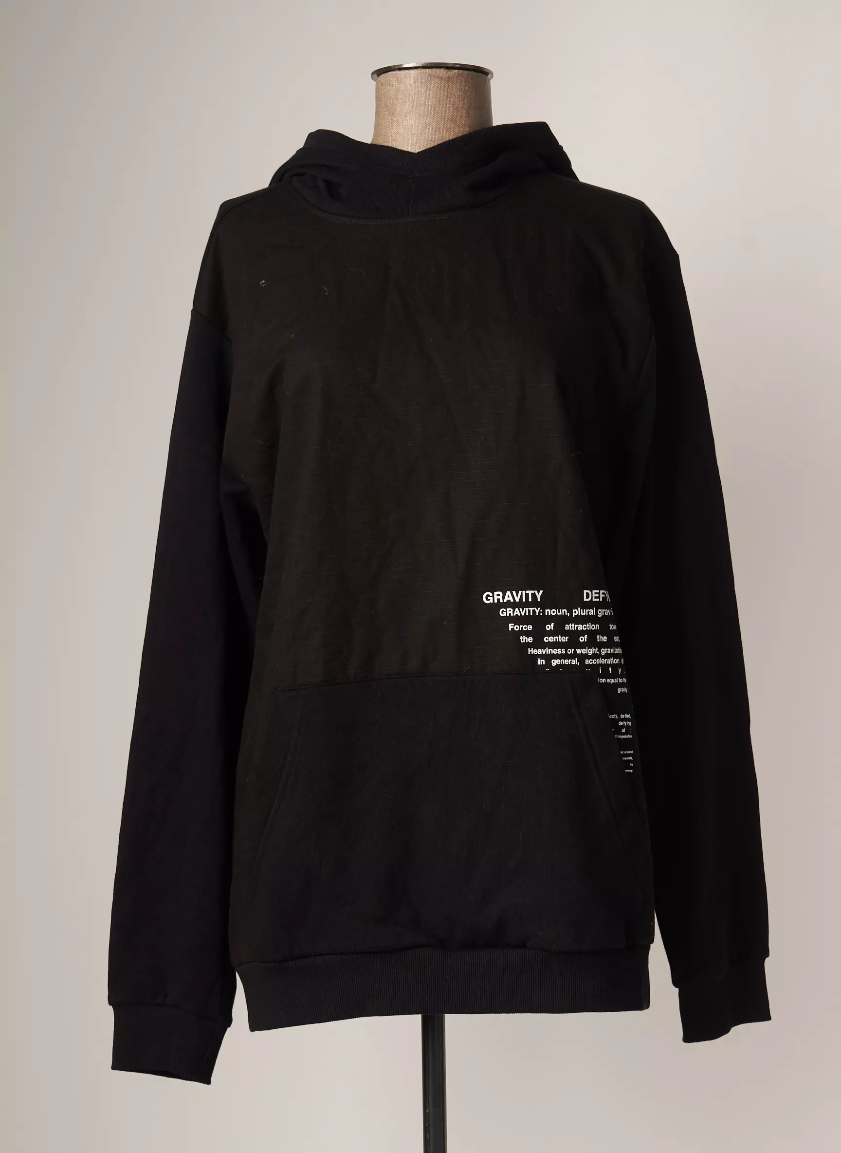 Jack Jones Sweat Capuche Femme couleur noir