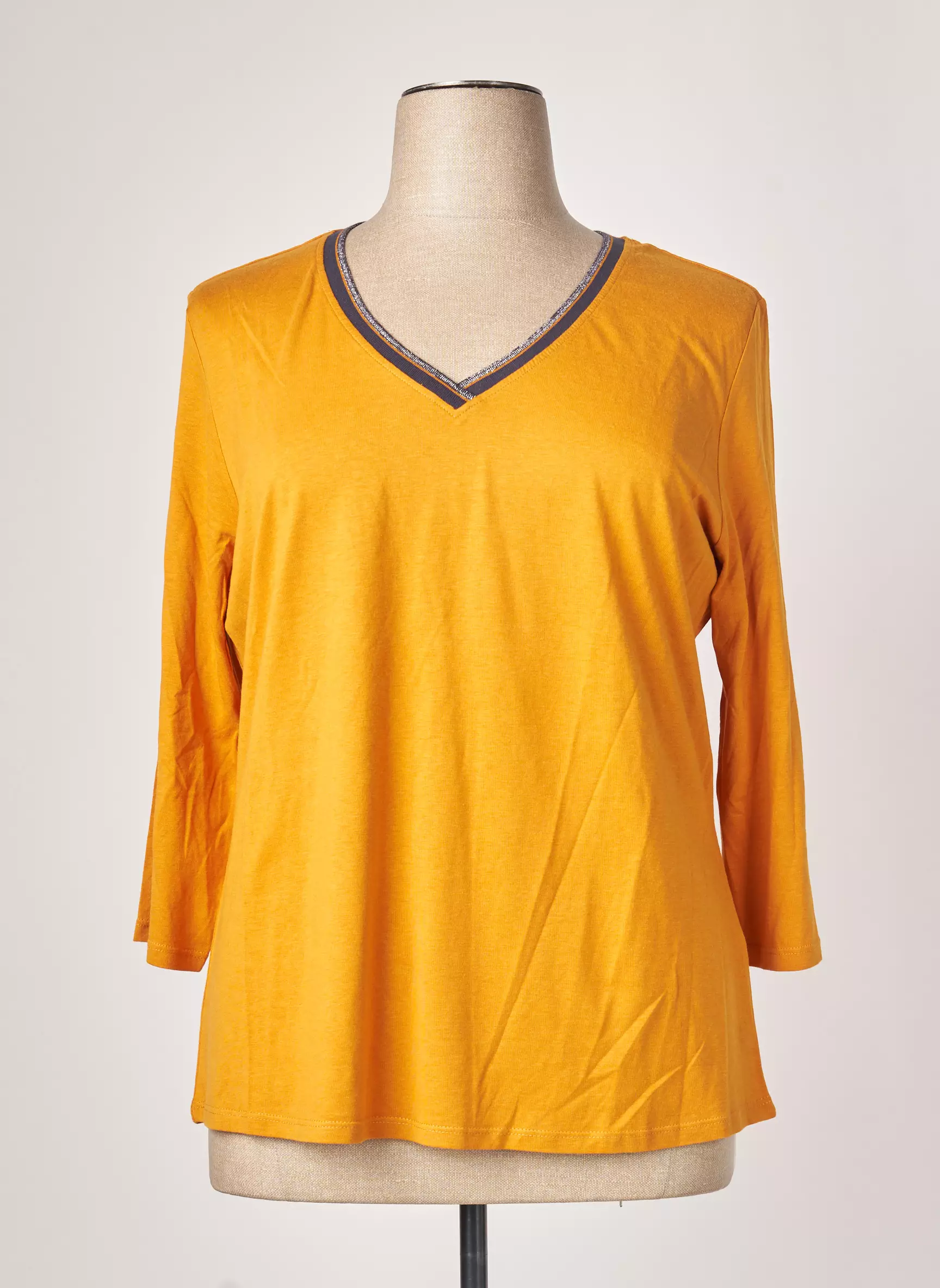 C Est Beau La Vie Tshirts Femme couleur orange