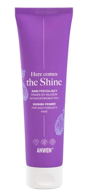 Anwen Here Comes The Shine Shine Primer til hår med høj porøsitet