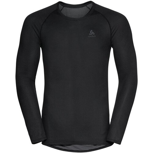HERREN UNTERHEMD BL TOP CREW NECK L/S ACTIVE F-