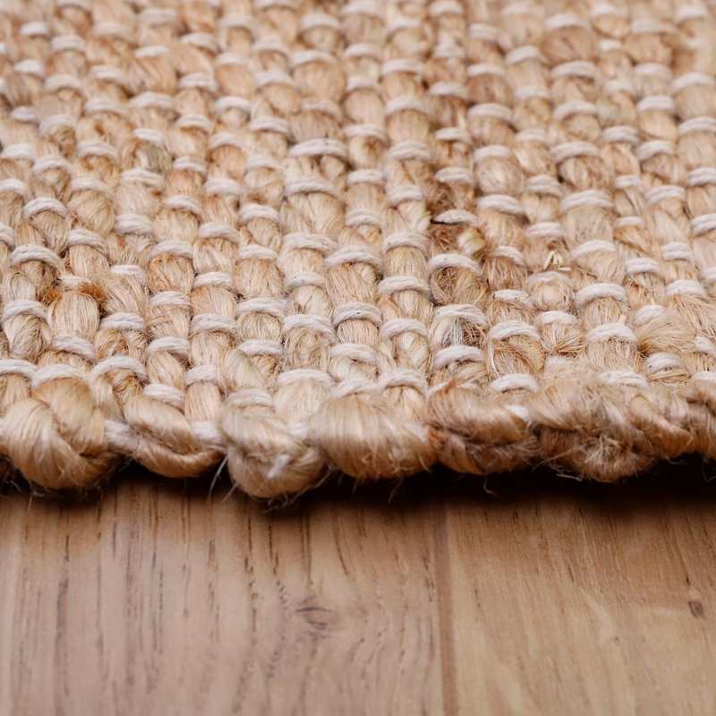 Tapis jute & coton 110x170cm LENNY