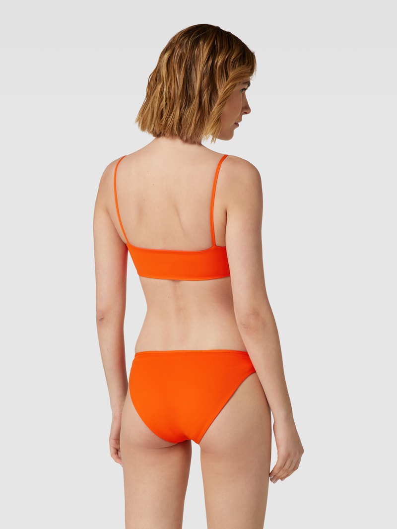 Bikini-Oberteil mit Spaghettiträgern Modell 'EASYTOP' in orange