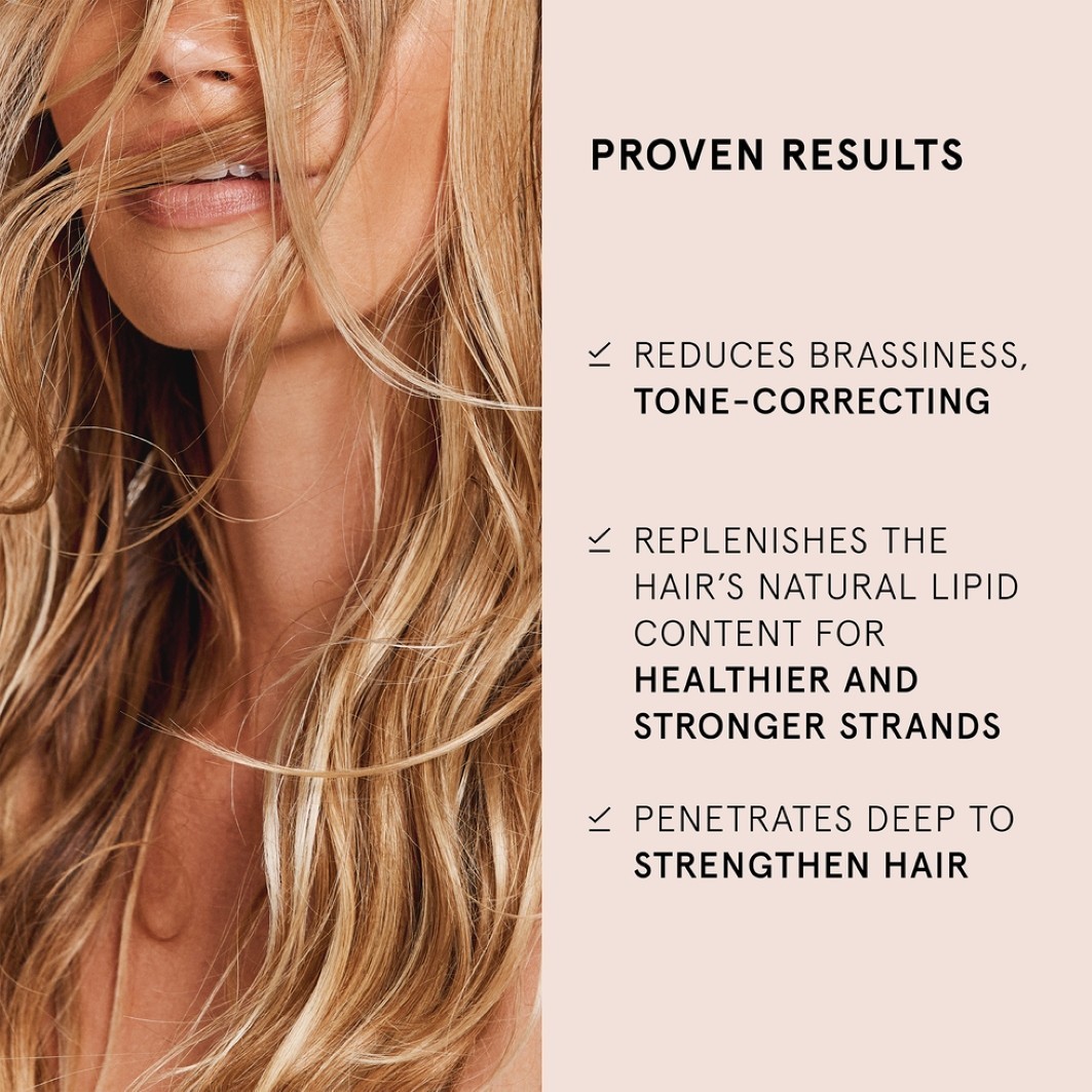 BONDIBOOST Blond Baby Purple Mask