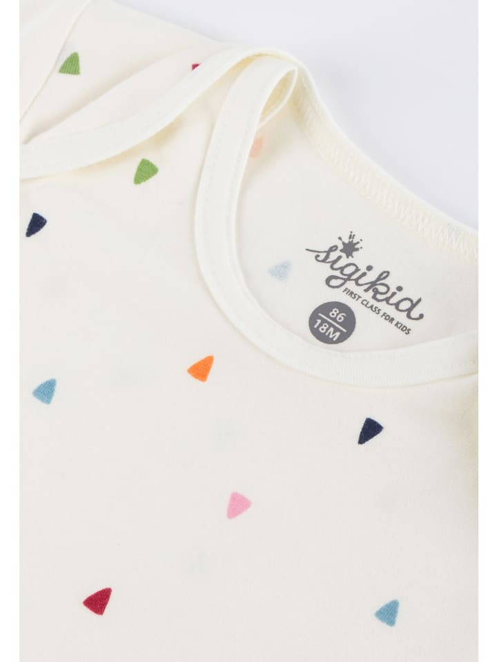 Sigikid Body, kurzarm Classic Baby in weiß günstig kaufen