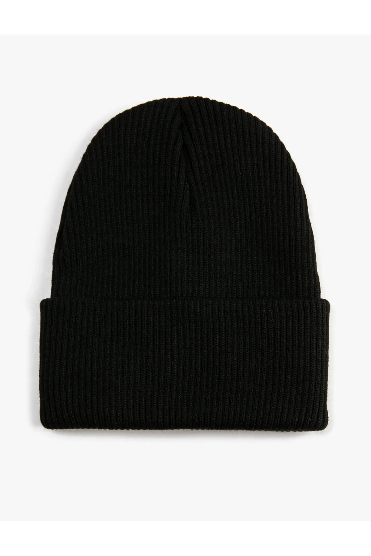 Koton  Elastische gestrickte Basic-Baskenmütze