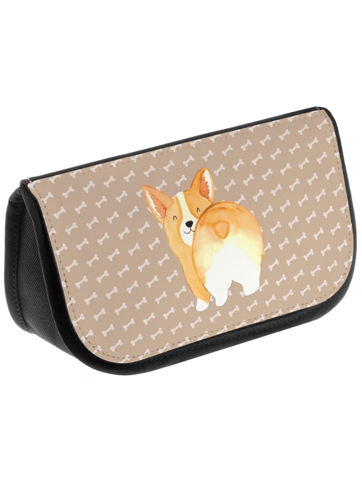 Mr. & Mrs. Panda Kosmetiktasche Corgi Po ohne Spruch in Hundeglück günstig kaufen onesize