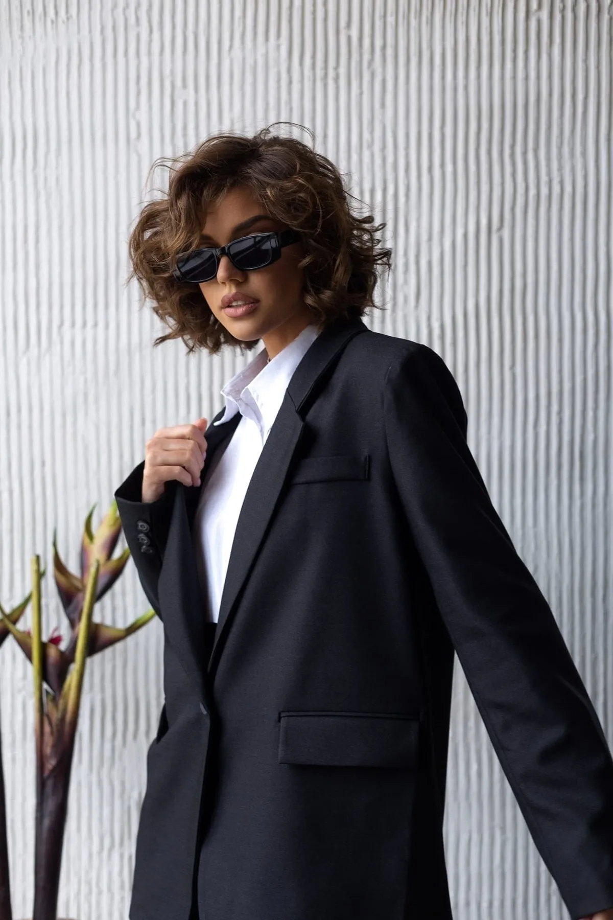 MAİ COLLECTİON  Zweiteiler - Schwarz - Regular Fit