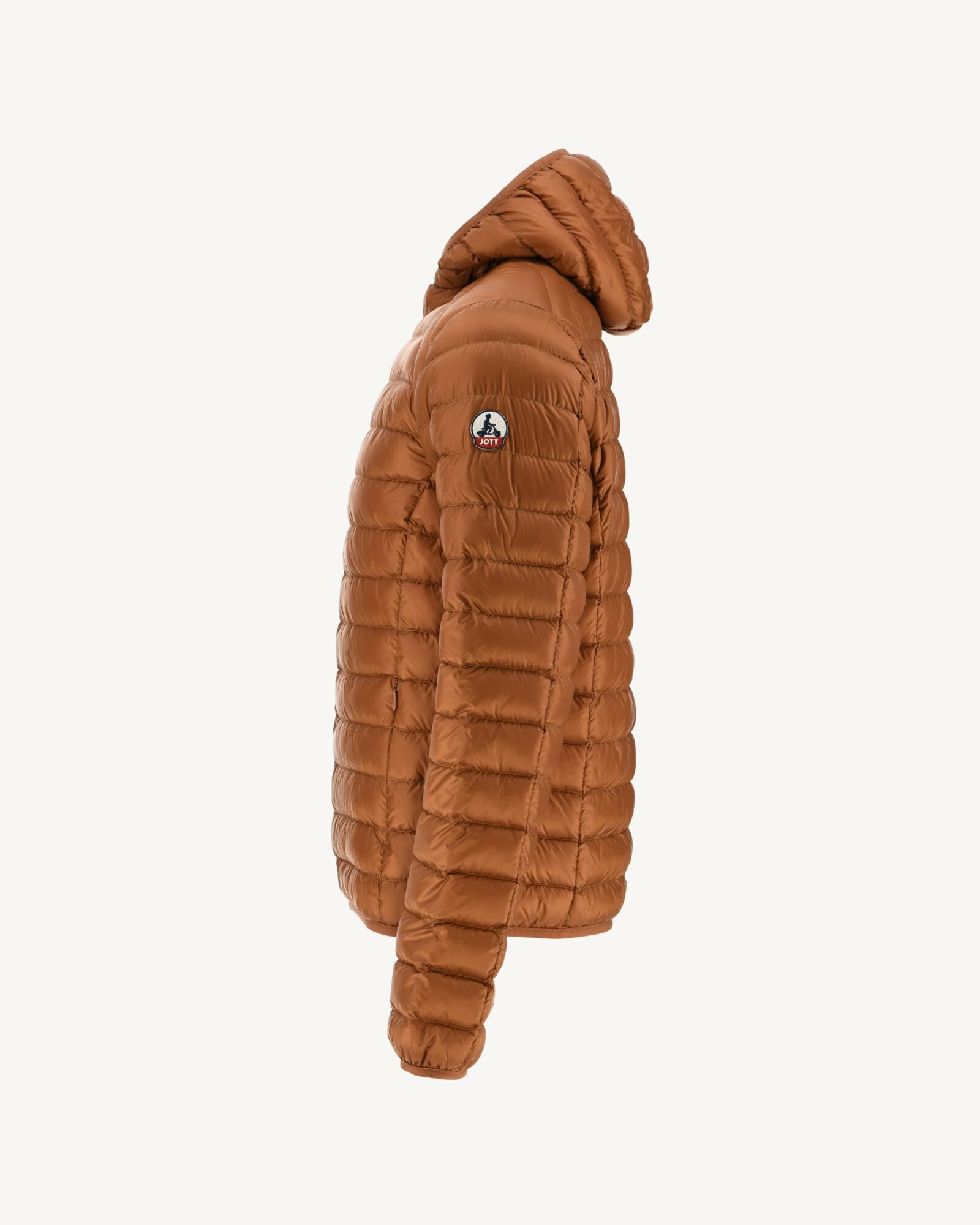 Doudoune légère à capuche Caramel Nico
