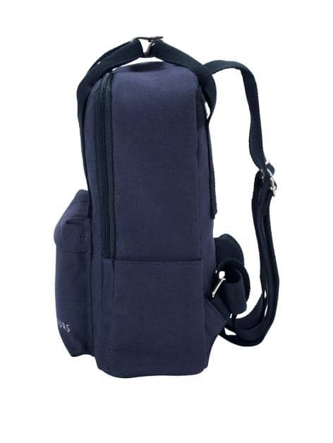 Rucksack mit aufgesetztem Reißverschlussfach