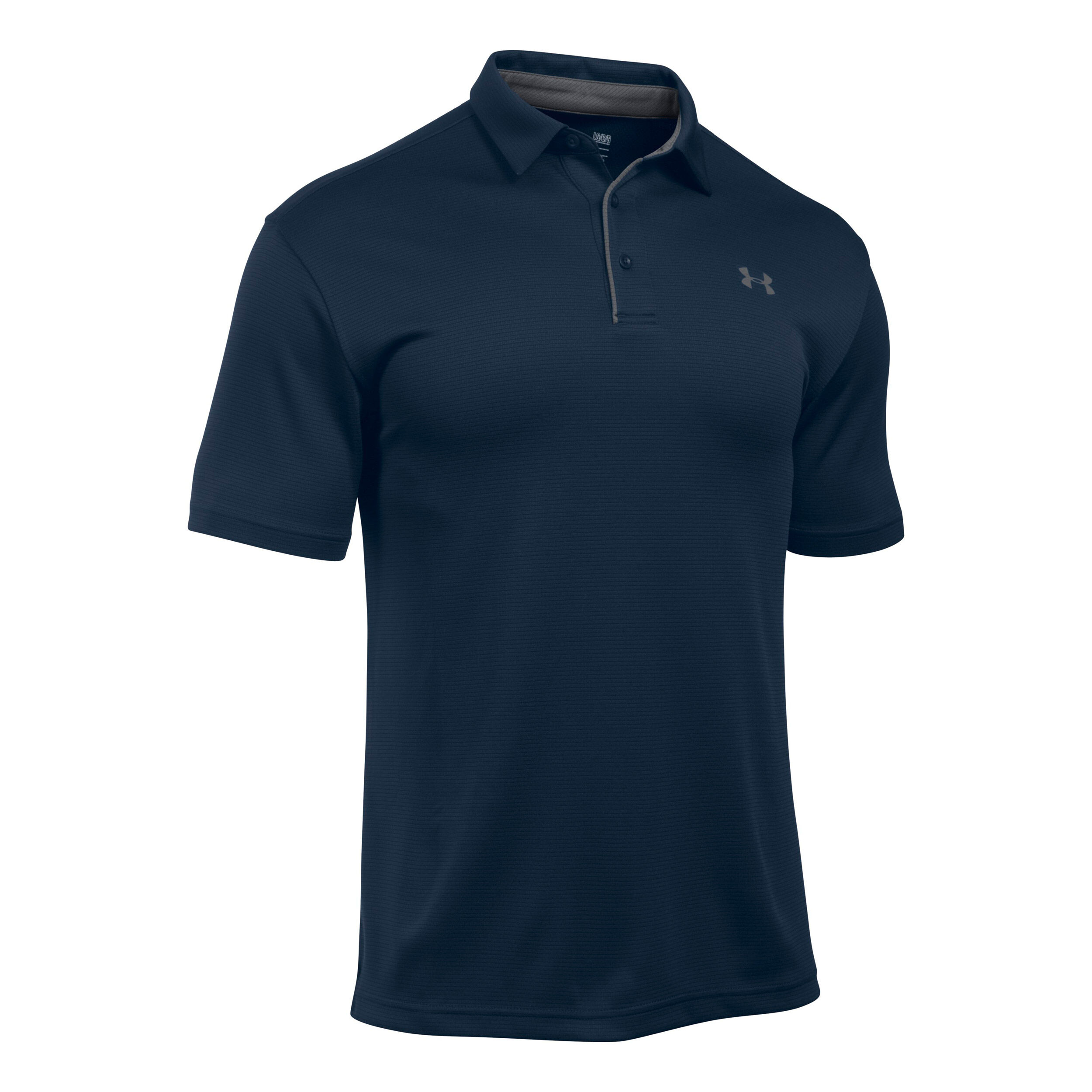 Tech Polo Herren - Dunkelblau, Grau