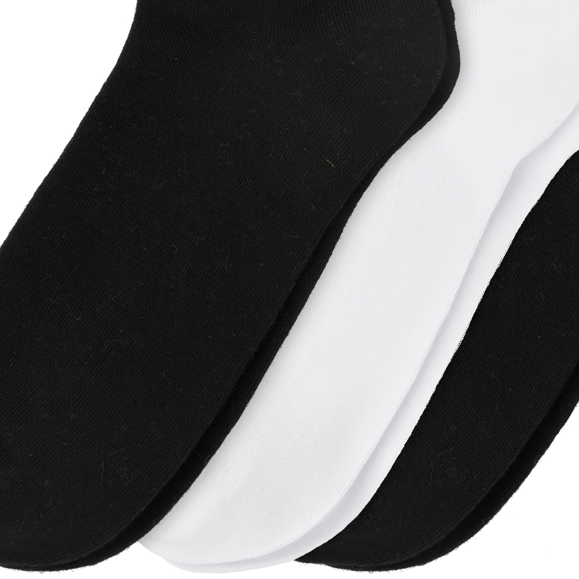 3 Paar Herren Sneaker-Socken mit Streifen