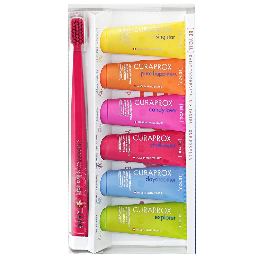 CURAPROX Be You 6er Mixed Zahnpflegeset 6x10 ml