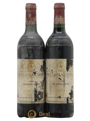 Château Lascombes 2ème Grand Cru Classé  1990 - Lot de 2 Bouteilles